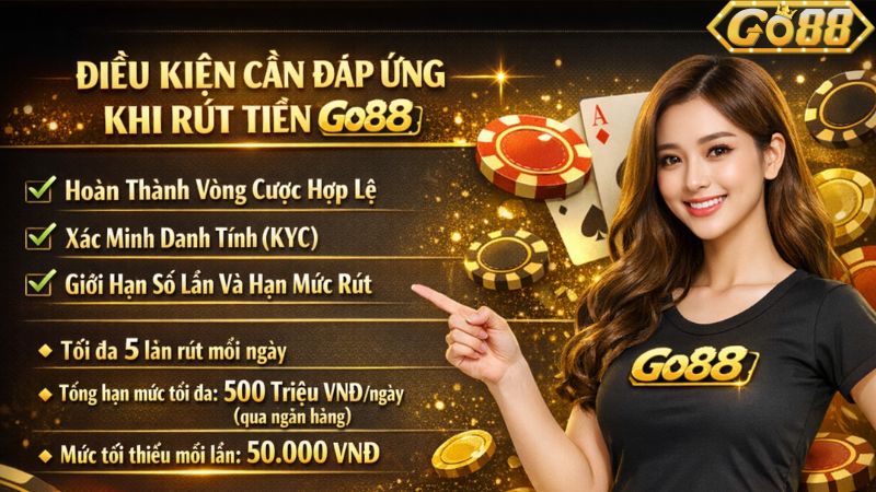 Điều Kiện Cần Đáp Ứng Khi Rút Tiền Go88 Điều Kiện Cần Đáp Ứng Khi Rút Tiền Go88
