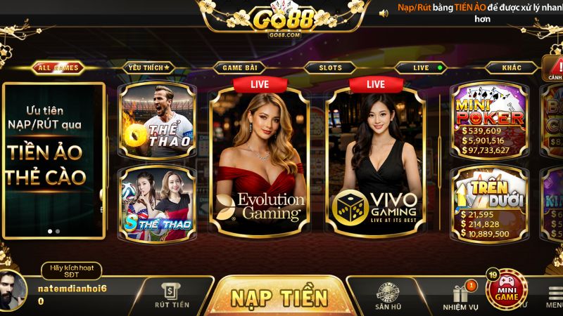 Kho Game Đa Dạng – Hội Tụ Tinh Hoa Giải Trí